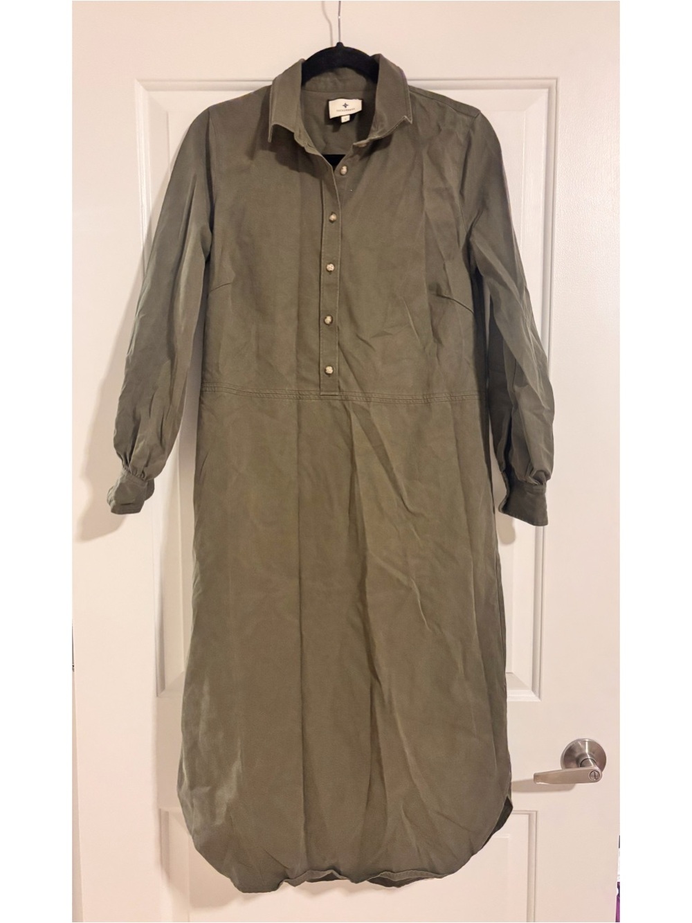 Tuckernuck Collared Shirt Midi Dress